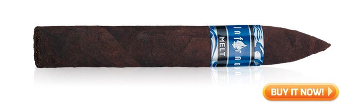 best cigars to pair with whiskey rye inferno melt cigars