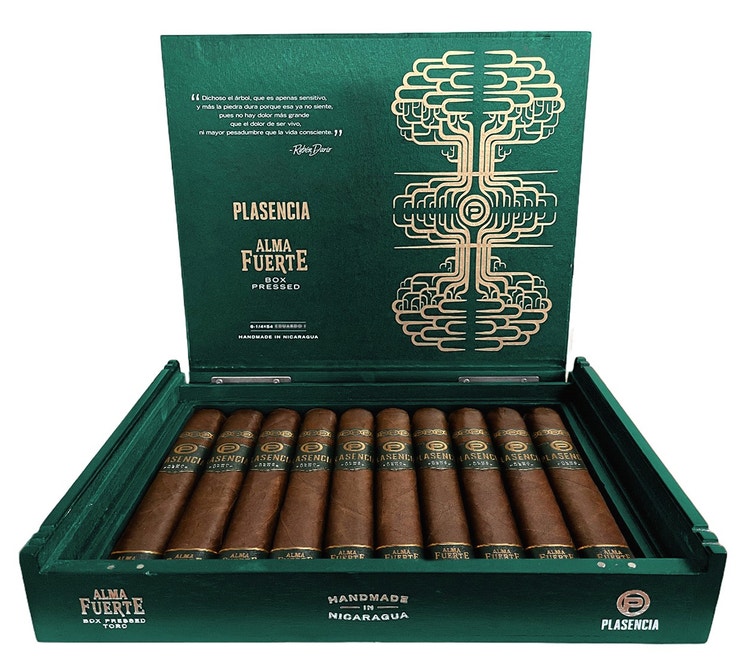 cigar advisor news-plasencia alma fuerte eduardo I release- photo of open box