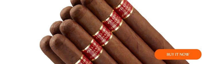 cigar advisor top new cigars july 10, 2023 - villiger serie dominicana at famous smoke shop