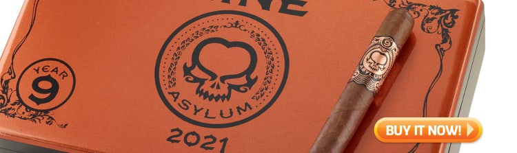 cigar advisor top new cigars asylum nine (9) at famous smoke shop