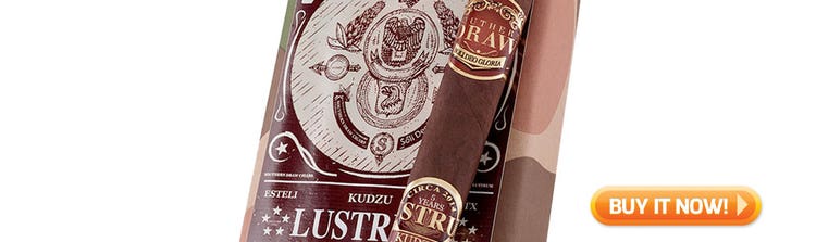 top new cigars september 2 2019 southern draw kudzu lustrum cigars at Famous Smoke Shop