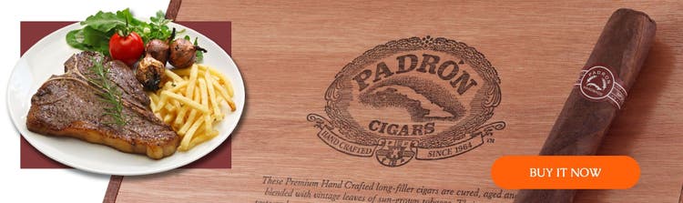 cigar advisor food for thought: using food to choose the best cigar for you - padron at famous smoke shop
