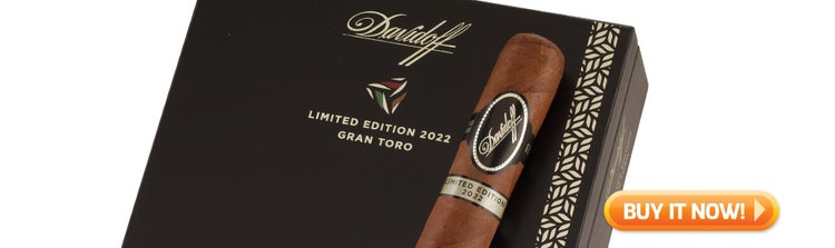 cigar advisor top new cigars june 13, 2022 - davidoff limited edition 2022 at famous smoke shop