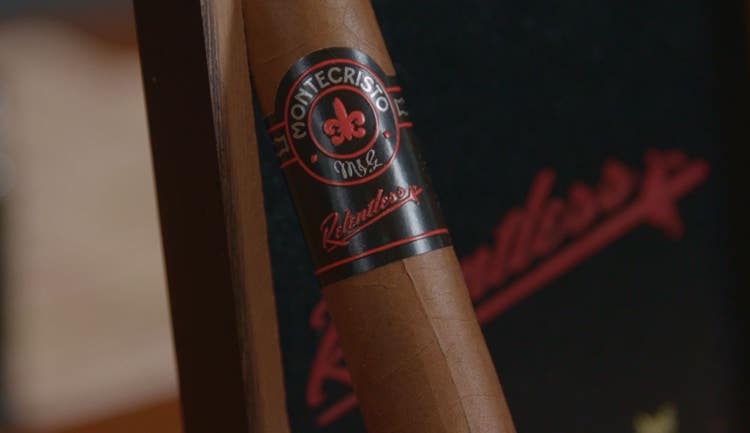 montecristo relentless cigar review video setup1