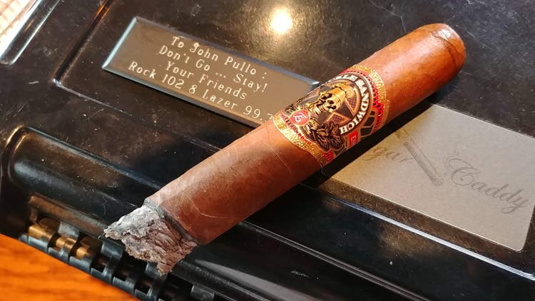 cigar advisor cigar review panel guy fieri and espinosa knuckle sandwich cigars - by john pullo