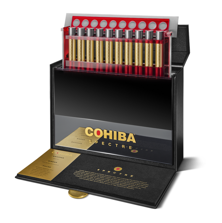 cigar news - cohiba spectre 2022 cigar to ship in march - release - photo of box