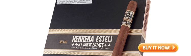 top new cigars July 8 2019 Herrera Esteli Miami cigars at Famous Smoke Shop