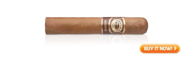 Best Cigars Under $5 Romeo y Julieta Reserve cigars at Famous Smoke Shop