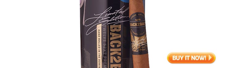 Top New Cigars Back2Back URNY LE Davidoff cigars at Famous Smoke Shop