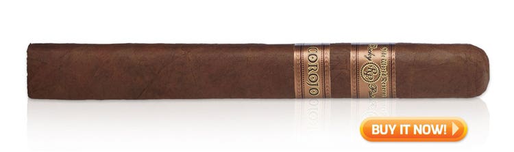 Top 10 cigars to smoke on National Cigar Day Rocky Patel Olde World Reserve Corojo cigars at Famous Smoke Shop