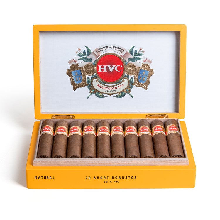 cigar advisor news – hvc releases seleccion no.1 natural cigar – release – image of short robusto box
