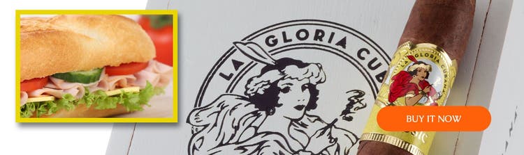 cigar advisor top food and cigar pairings 9-8-23 la gloria cubana classic at famous smoke shop