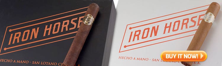 top new cigars feb 4 2019 iron horse cigars by AJ Fernandez at Famous Smoke Shop