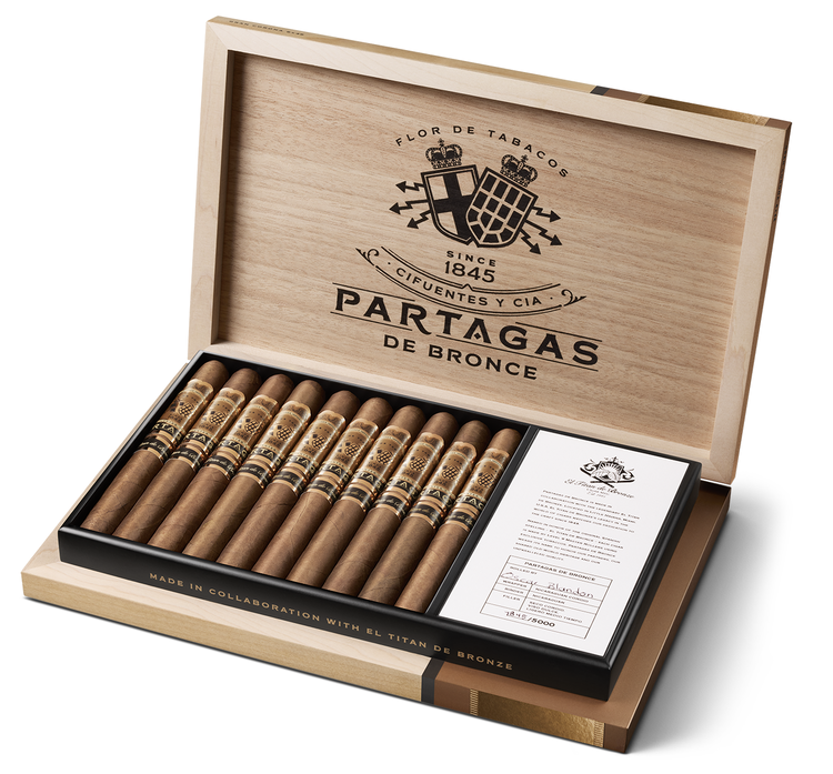 cigar advisor news – partagas releases first u.s. made cigar at el titan de bronze miami – release – open box image