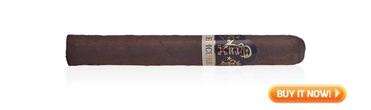 nowsmoking crux epicure maduro cigar review at Famous Smoke Shop