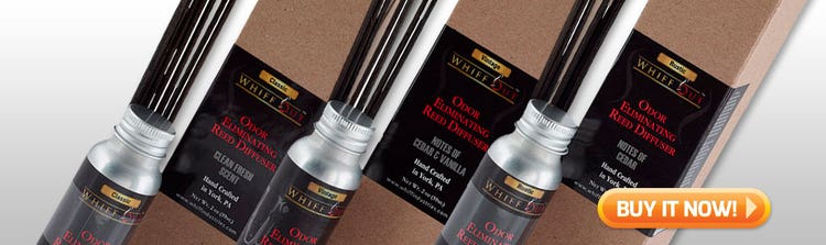 whiff out smoke smell eliminator reed diffuser at Famous Smoke Shop