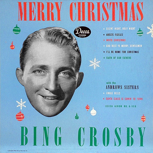 Cigar Advisor Christmas Special playlist - pairing music and cigars - Bing Crosby Christmas Album