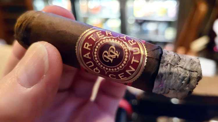 Rocky Patel Quarter Century cigar review Part 3