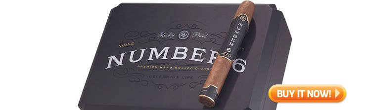 top new cigars february 3 2020 Rocky Patel Number 6 cigars at Famous Smoke Shop