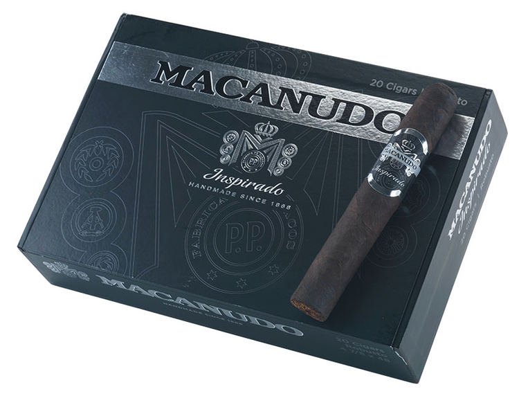 macanudo inspirado black cigar review box shot