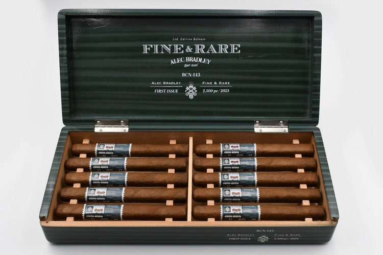 cigar advisor news – alec bradley fine & rare bcn-143 heads for retail debut – release – open box