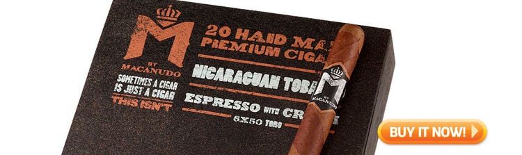 M by Macanudo Espresso Toro Box of Cigars at Famous Smoke Shop