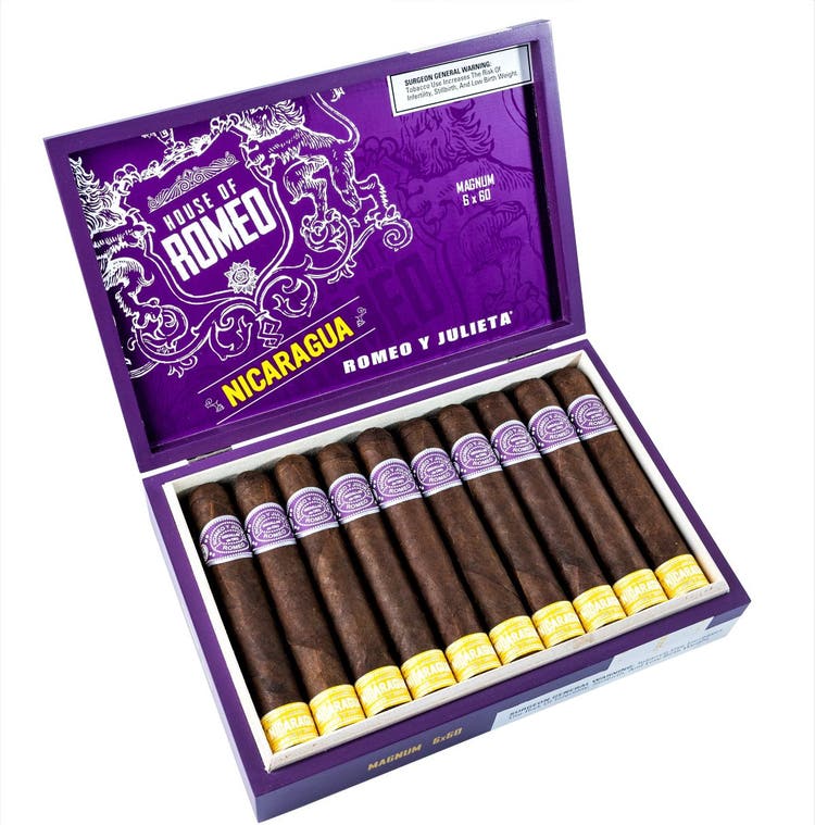 cigar advisor news – famous smoke shop adds house of romeo and capulet nicaragua lines – release – open romeo
