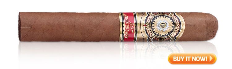 top mild mellow cigars for occasional cigar smokers Perdomo 20th Anniversary Connecticut cigars at Famous Smoke Shop