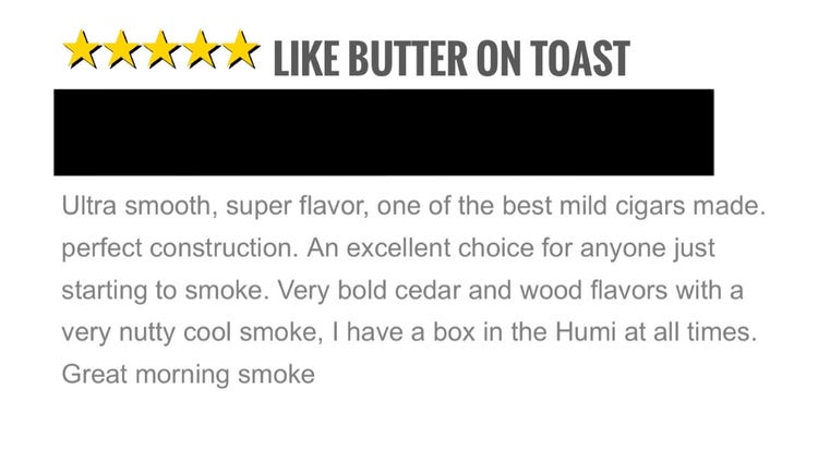 Top Rated Connecticut Shade wrapper cigar review image 1