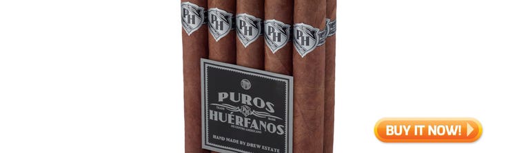 Top New Cigars June 22 2020 Puros Huerfanos cigars by Drew Estate at Famous Smoke Shop