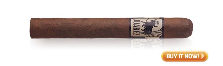Best Mexican San Andres Maduro wrapper cigars Crowned Heads Juarez cigars at Famous Smoke Shop