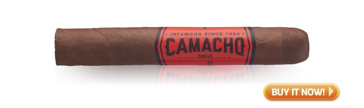 cigar advisor top 5 best-rated camacho cigars - camacho corojo