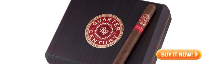 Top New Cigars Nov 2020 Rocky Patel Quarter Century cigars at Famous Smoke Shop