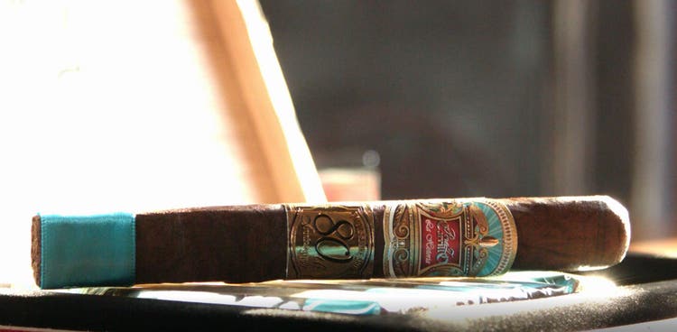 ep carrillo famous smoke shop 80th anniversary cigar review - single cigar with box