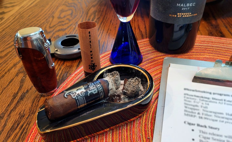 Diesel Esteli Puro cigar review and wine pairing