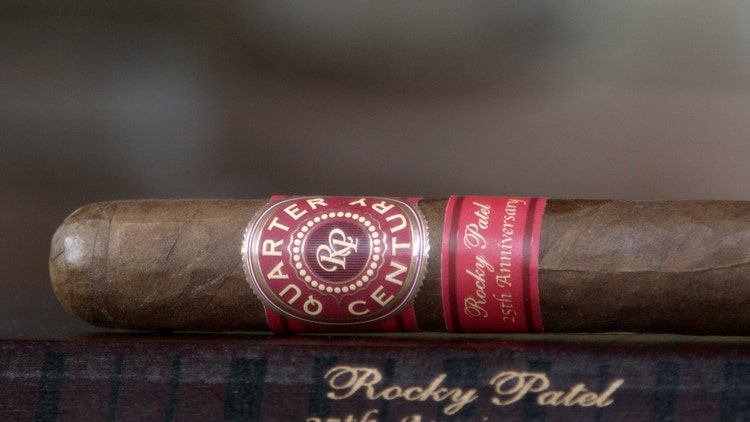 Rocky Patel Quarter Century cigar review closeup