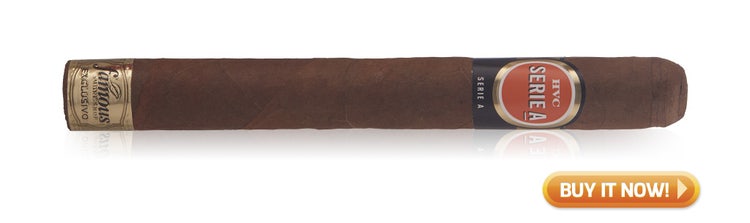 cigar advisor 2021 top 10 best cigars of the year hvc serie a exclusivo at famous smoke shop