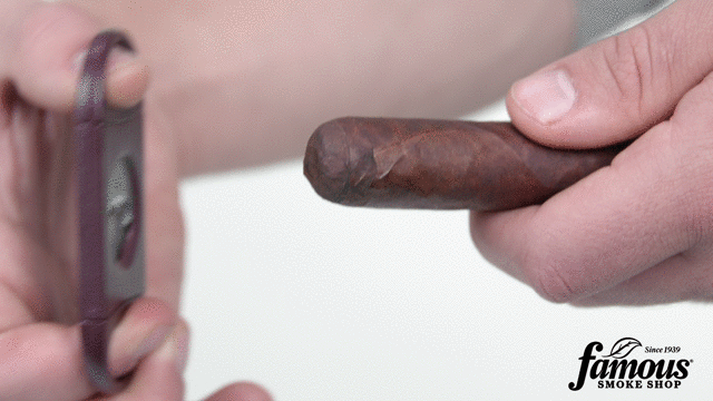 Cigar Questions Smokers are Actually Asking how to cut a cigar gif