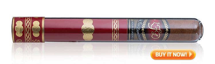 top tubo cigars under 10 dollars cigars in tubes La Flor Dominicana double ligero crystal tubo cigars at Famous Smoke Shop
