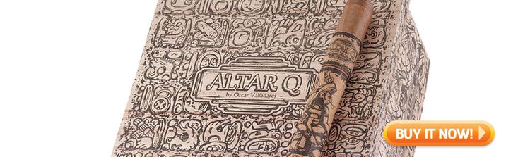 top new cigars nov 25 2019 Altar Q cigars by Oscar Valladares at Famous Smoke Shop