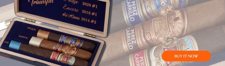 cigar advisor best holiday cigar gifts guide - e.p. carrillo trilogy sampler at famous smoke shop