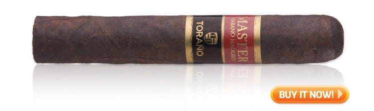 Torano Master maduro cigars on sale