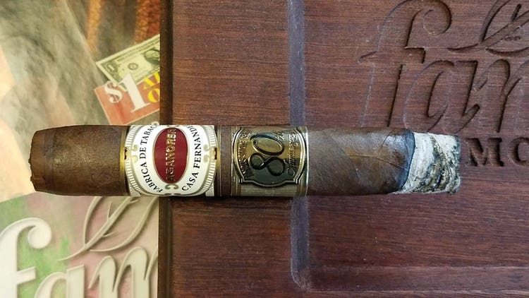 Famous Smoke Shop 80th anniversary cigars guide Aganorsa Leaf 80th Anniversary cigar review by Gary Korb