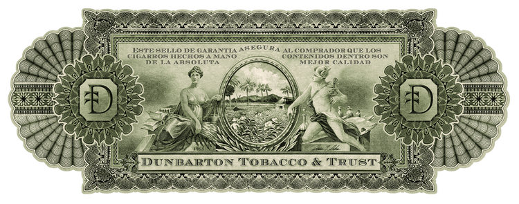 Dunbarton Tobacco & Trust DT&T Cigars guide warranty seal