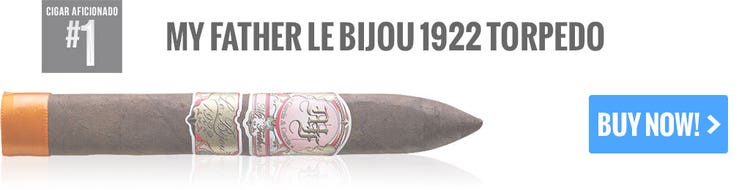 buy top 25 cigars my father le bijou 1922 torpedo