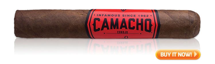 Camacho Corojo cigar review at Famous Smoke Shop