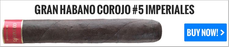 60 ring cigar gran habano 5 corojo cigars on sale
