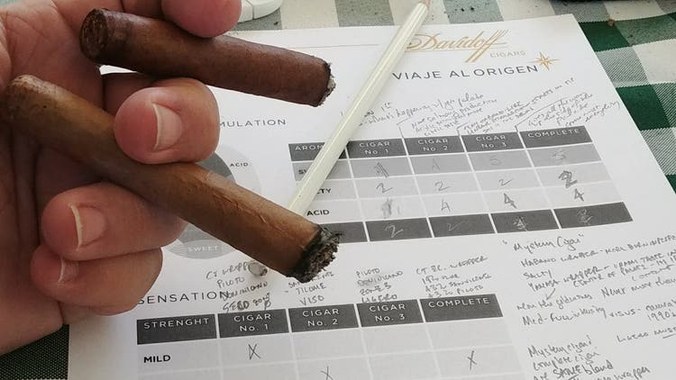 eladio diaz davidoff cigars testing cigar blends