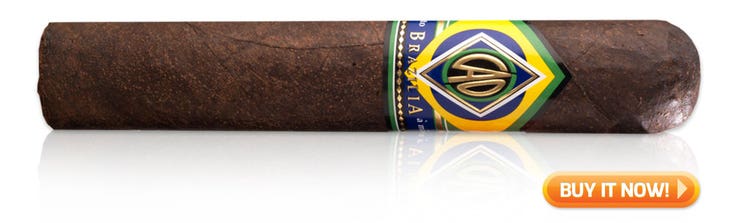 Cigar: CAO Brazilia Gol! (5" x 56) maduro wrapper cigars