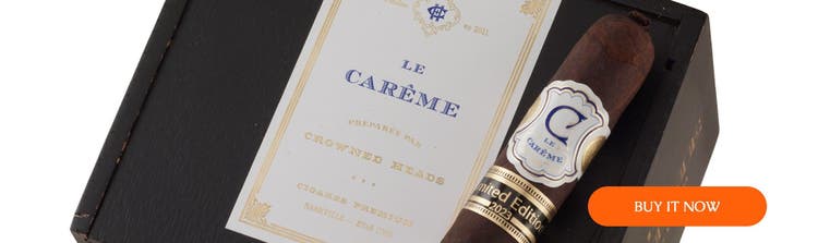 cigar advisor top new cigars-6-12-23 Crowned Heads Le Careme Pastelitos at Famous Smoke Shop